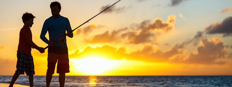 Fishing Little Bay near Horrocks Beach Caravan Park